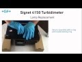 Signet 4150 Turbidimeter Lamp Replacement