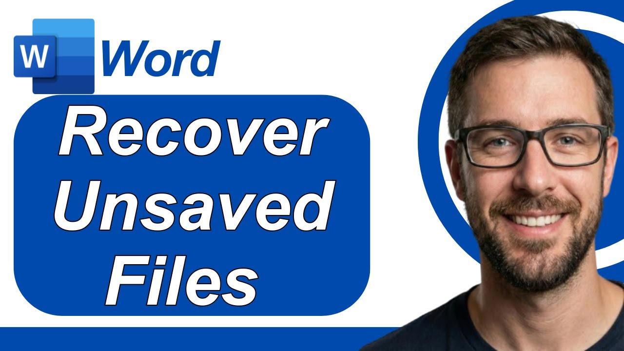 How To Recover Unsaved Files In Microsoft Word [2026 Guide] - YouTube