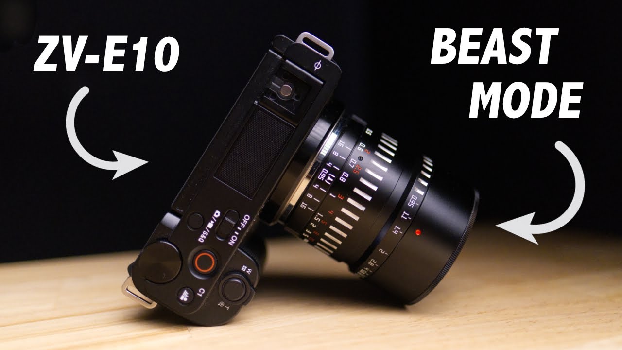 This Lens Turns Your Sony ZVE10 into a Portrait Photography and