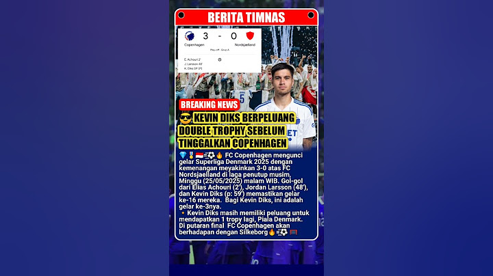 Kevin Diks Juarai Liga Denmark, Kini Buru Tropi Piala Denmark