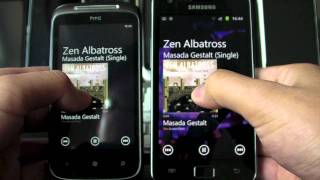 WP7 music player for Android screenshot 4