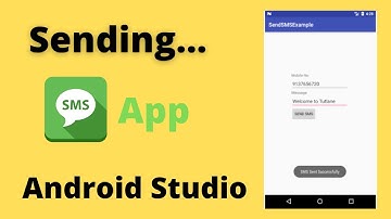 Send Sms App in Android Studio | Beginners | Hindi