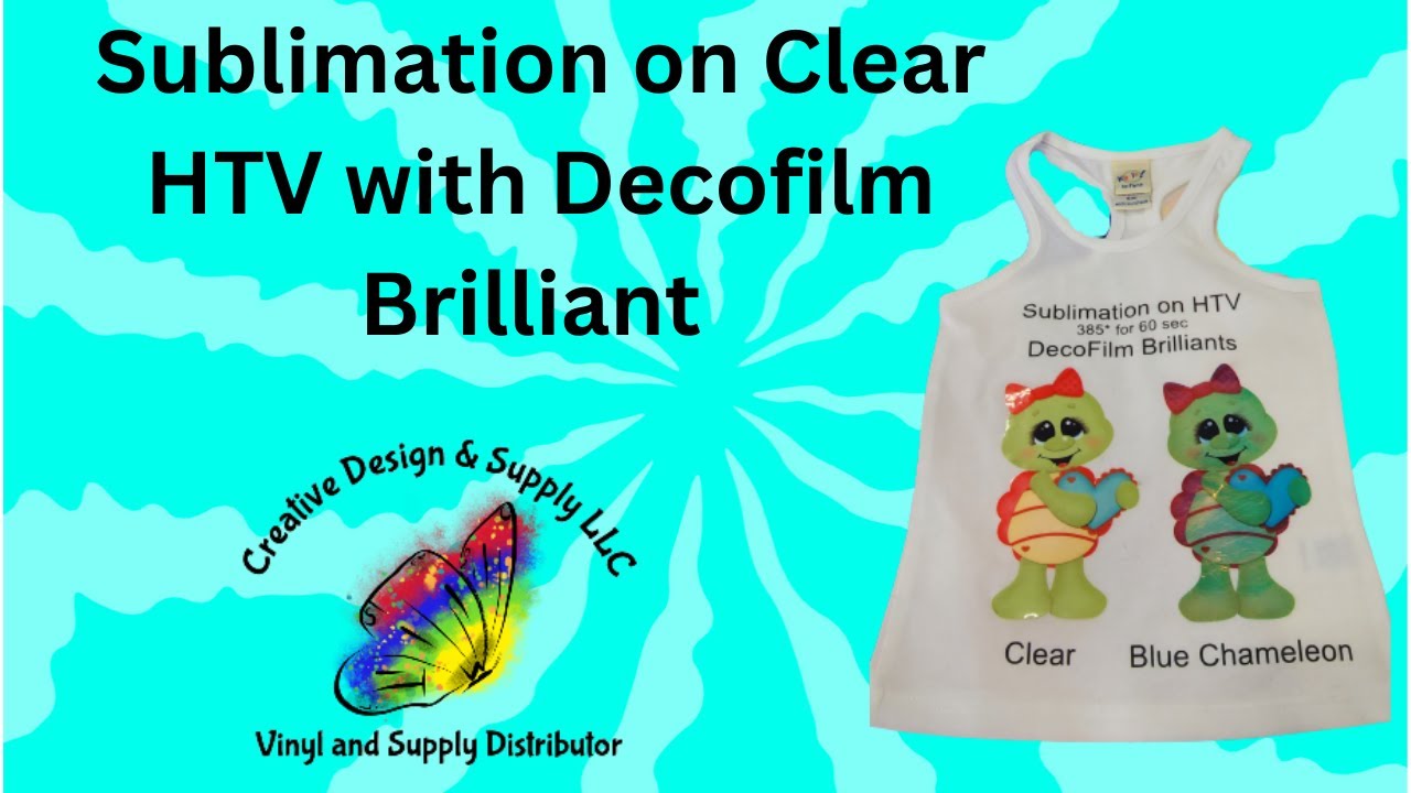 DecoFilm Brilliant Rainbow HTV –