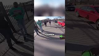 Biker Terrifies Hood Members