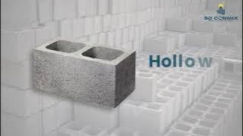 𝐇𝐨𝐥𝐥𝐨𝐰 𝐯𝐬 𝐒𝐨𝐥𝐢𝐝 𝐂𝐨𝐧𝐜𝐫𝐞𝐭𝐞 𝐁𝐥𝐨𝐜𝐤𝐬