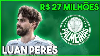 VAZOU: LUAN PERES POSSÍVEL NOVO REFORÇO DO PALMEIRAS