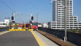 3519F　急行吉良吉田行き　西尾駅到着！