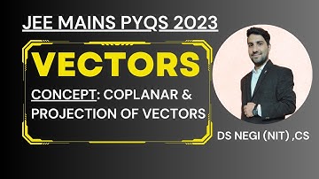 If the vectors a =λi+µj+4k, b =2i+4j-2k & c =2i+3j+k are coplanar & the projection of #jeemains2023