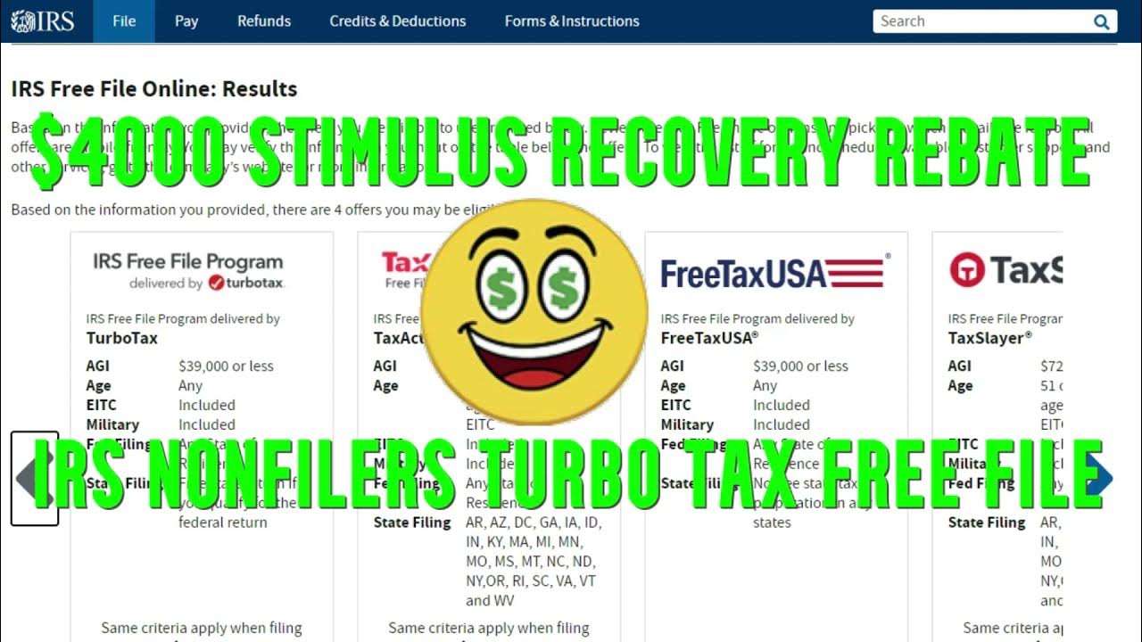 Stimulus Recovery Rebate For Non Filers
