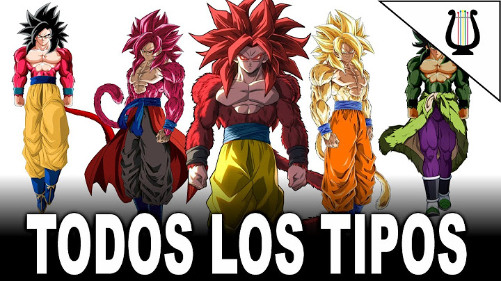 Los 6 TIPOS de Super Saiyajin 4 que Existen (Evolución del SSJ4) - Dragon Ball Super