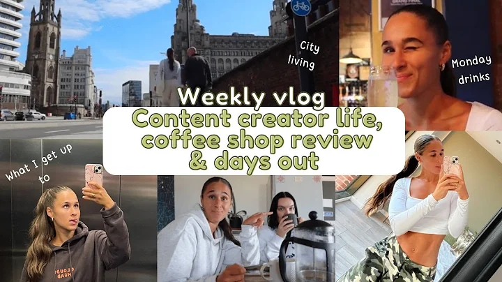 WEEKLY VLOG of a content creator | Chilled work we...