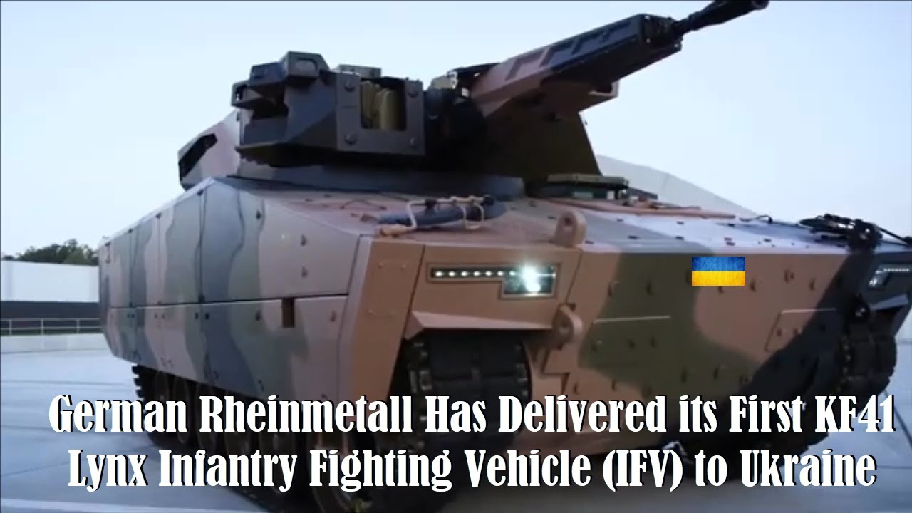 German Rheinmetall has delivered its first KF41 Lynx infantry fighting ...
