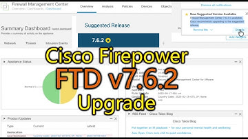 Cisco FTD v7 6 2 Upgrade