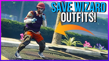 (PS) *Brand NEW* How to Bring Save Wizard Modded Outfits Online! (GTA 5 Online SW Outfits)