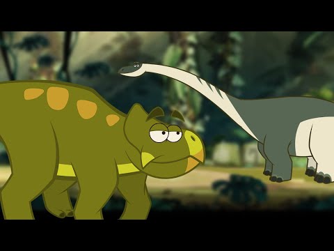 Leptoceratops | Tous les différents types de dinosaures | Dessin Animé | Je Suis Un Dinosaure