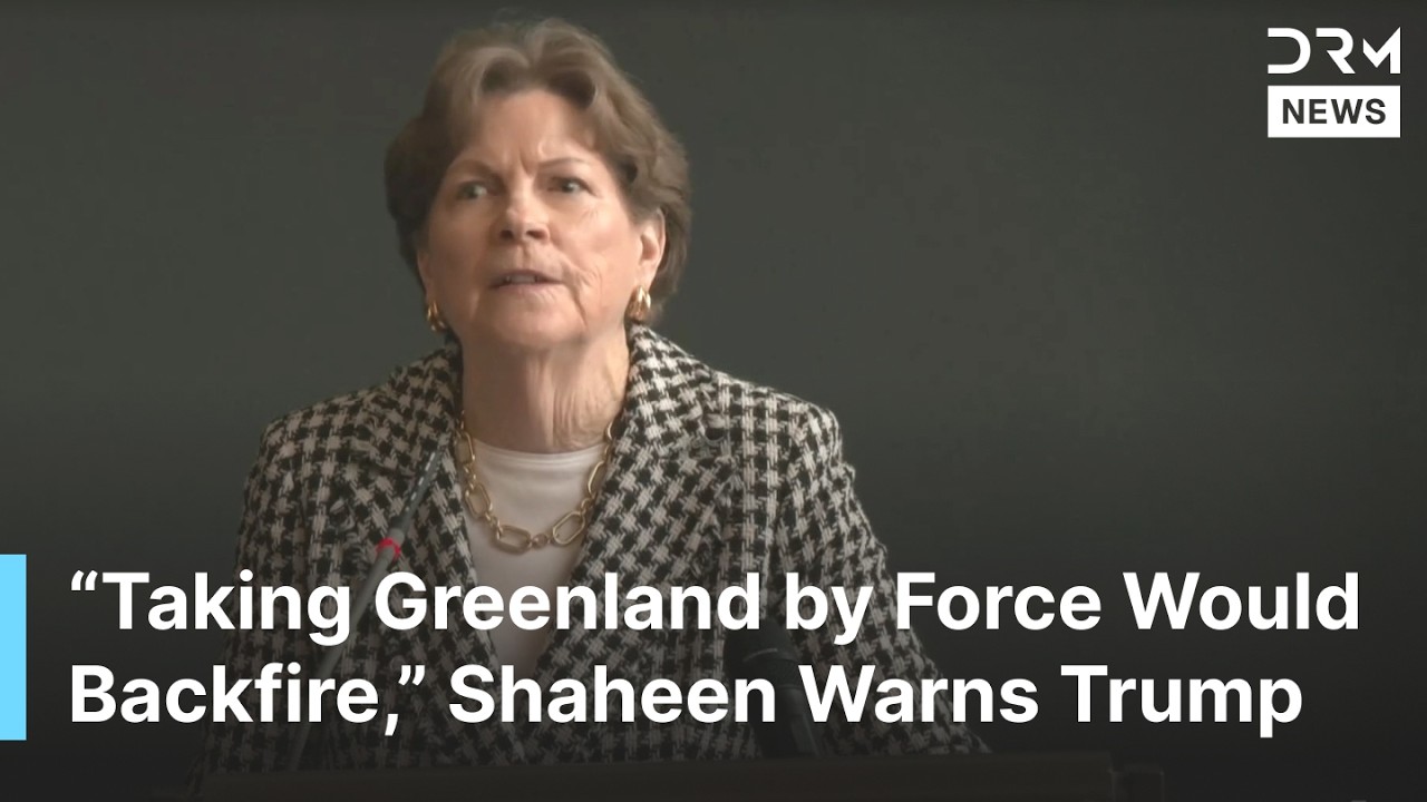 FULL REMARKS: US Senator Warns Greenland Threats Undermine NATO as Trump Rhetoric Alarms Allies|AC1B