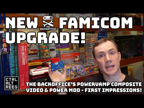 A New Famicom Composite Mod Appears! Backoffice PowerVAMP Mod First Impressions