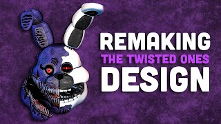 I Redesign THE TWISTED ONES Animatronics! (FNaF Speed Edit)