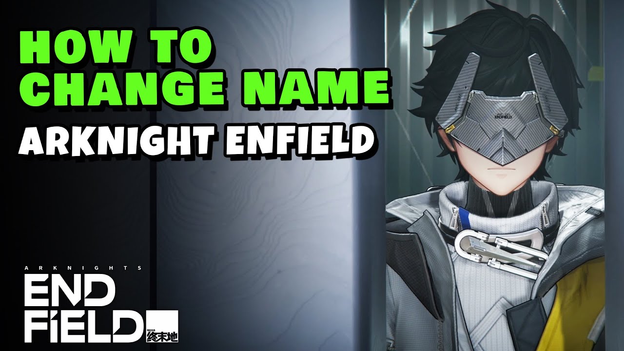 Как изменить имя в Arknight Enfields | Arknight Enfields