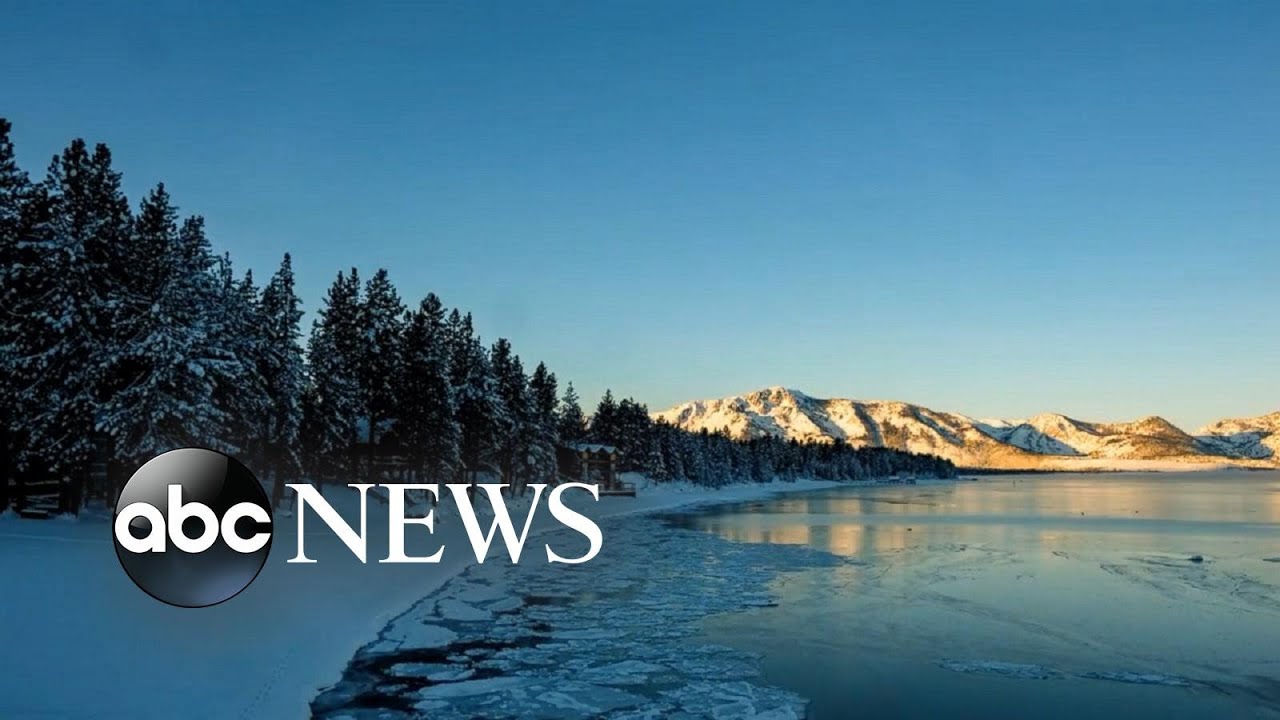 Time-lapse video shows wintry Lake Tahoe