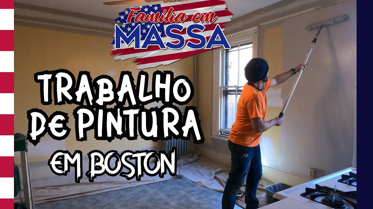 TRABALHO DE PINTURA NOS EUA YouTube
