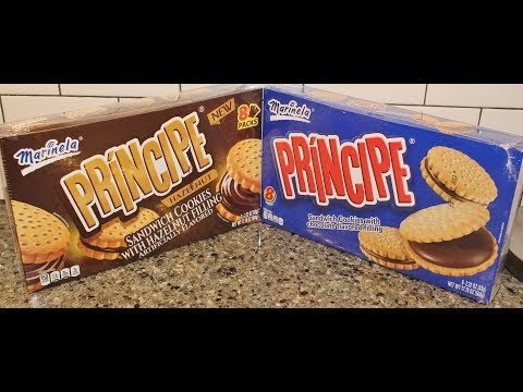 Marinela Principe Hazelnut & Chocolate Sandwich Cookie Review