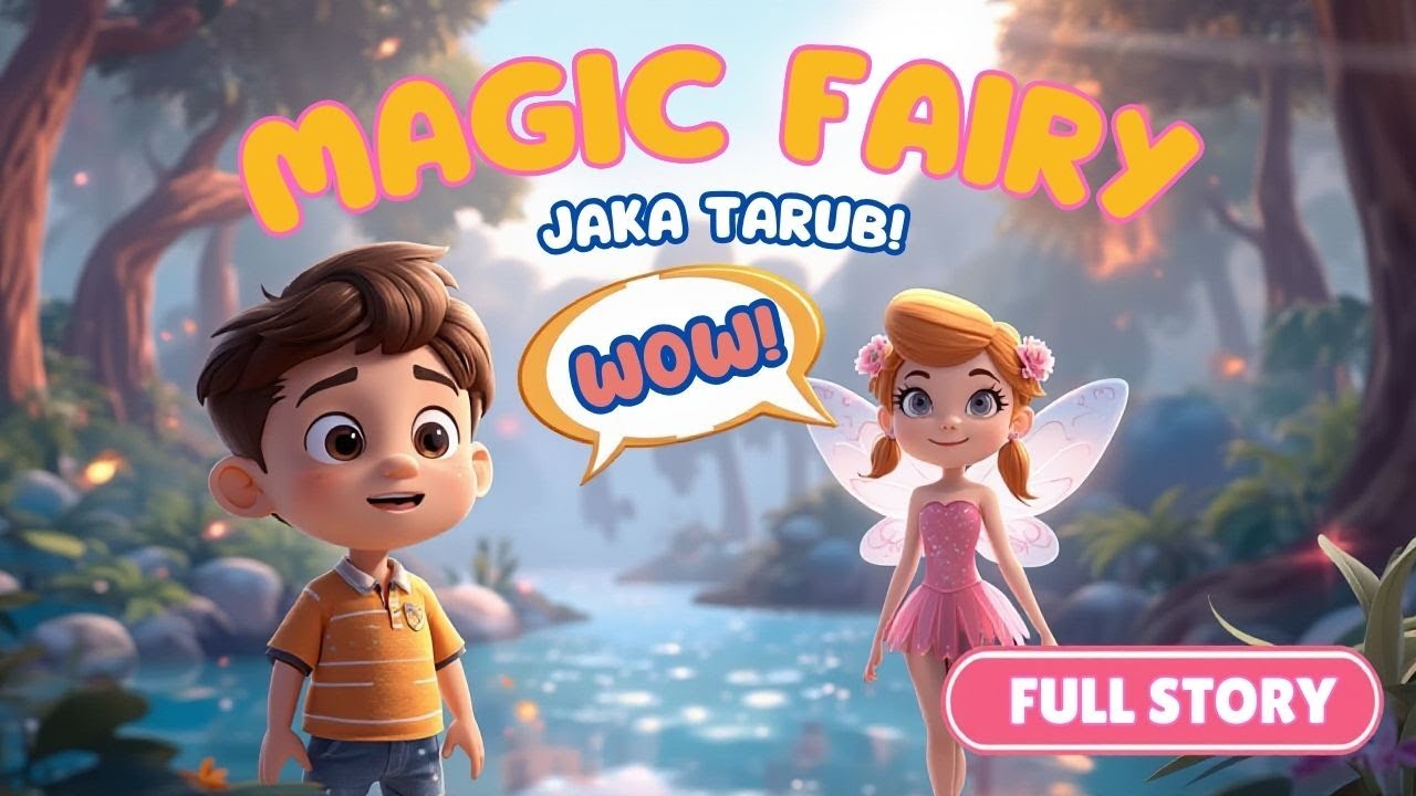 THE LEGEND OF JAKA TARUB 🧚‍♀️ | Magic Fairy Story for Kids