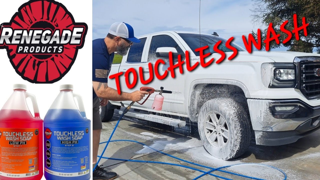 NEW-Renegade Products Touchles wash 