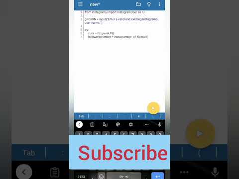 get instagram account information using python | instagram & python ...