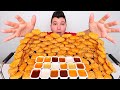100 McDonald's Chicken Nugget Challenge • MUKBANG
