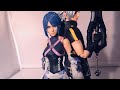 Kingdom Hearts!💛🖤 - Aqua 🗝🌊 , By Bring Arts ~ Unboxing/Review