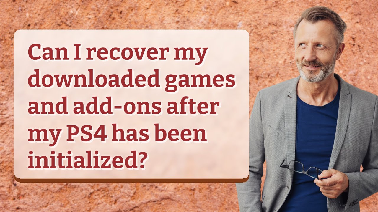 Can I Recover My Downloaded Games And Add ons After My PS4 Has Been Can i recover my downloaded games and add ons after my ps4 has been