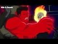 El Vengador Fantasma vs Hulk Rojo ♦ Hulk y los Agentes de Smash T02E24 ♦ Español Latino