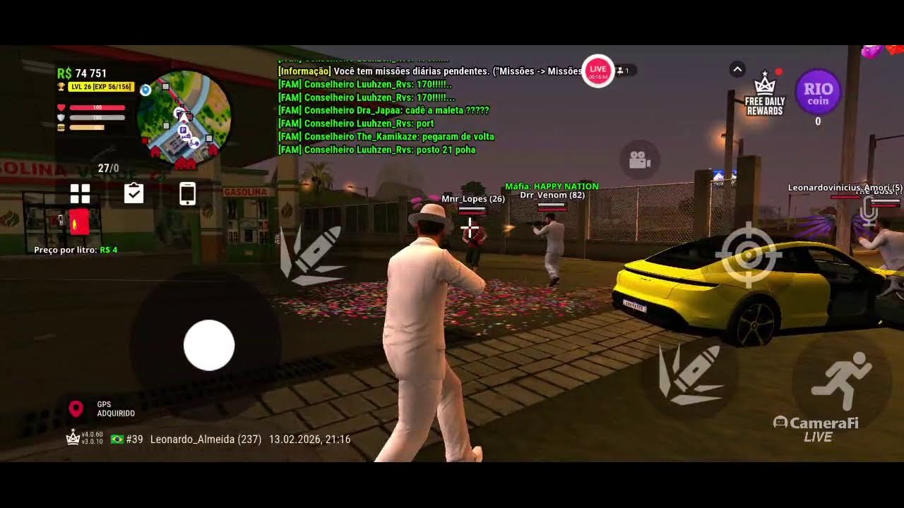 HAPPY NATION vs COMPLEXO (USARAM HACKER PRA PODER TOMAR A MÁFIA)