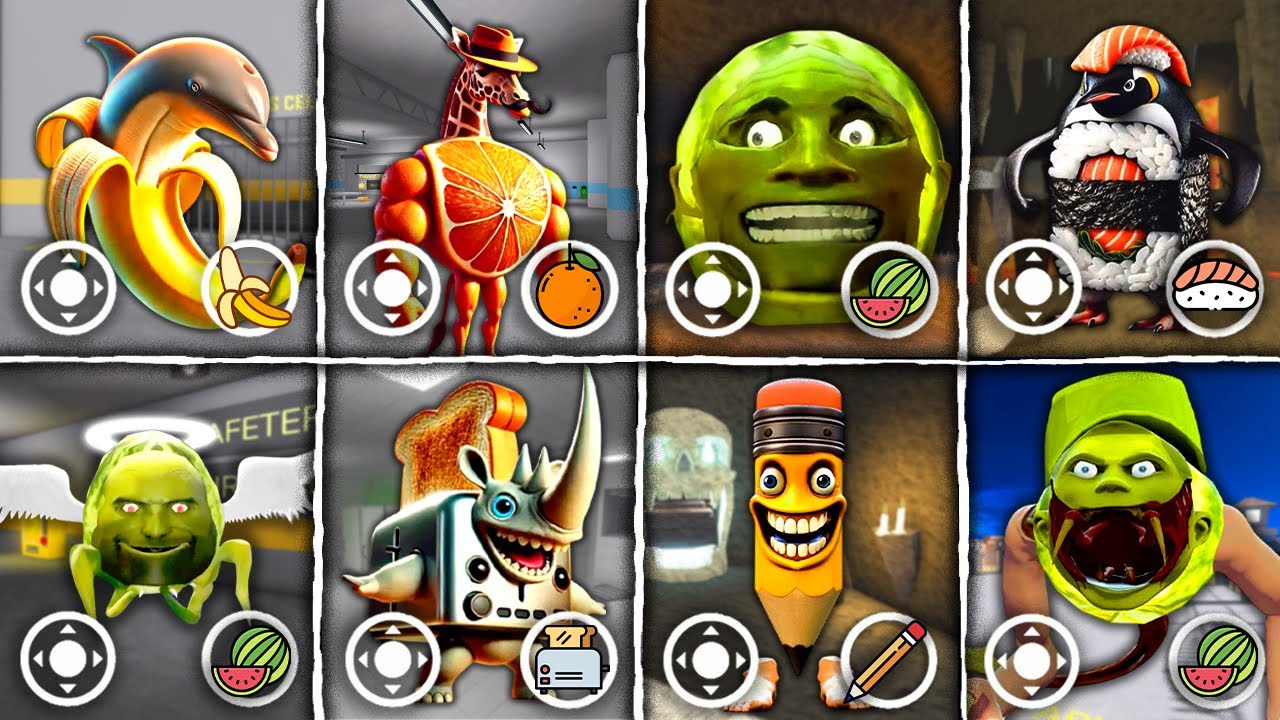 What if I BECOME NEW LING GANG MELON, RHINO TOASTERINO, GANGANZELLI TRULALA in BARRY’S PRISON RUN!