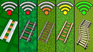 all rails with different Wi-Fi in Minecraft