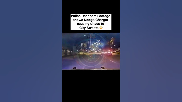 Dodge Charger Runs From The Police #shorts  #police #explore #cars
