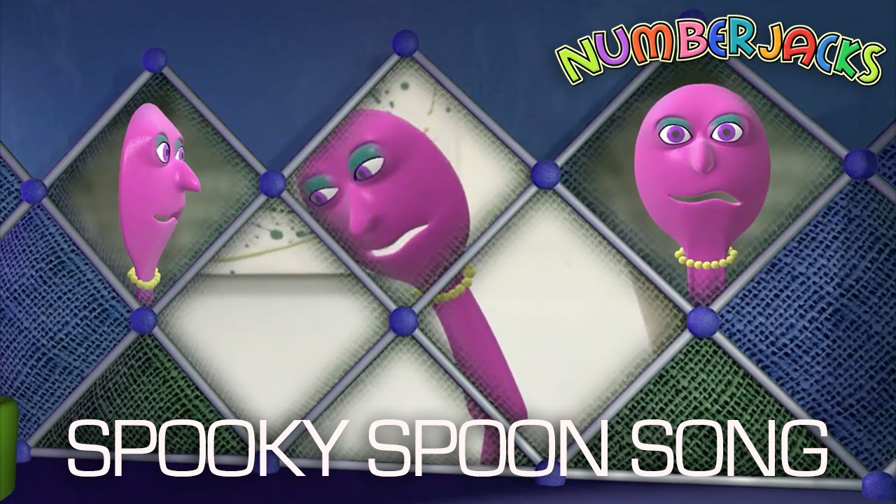 Numberjacks Spooky Spoon Song Youtube - numberjack 2 roblox