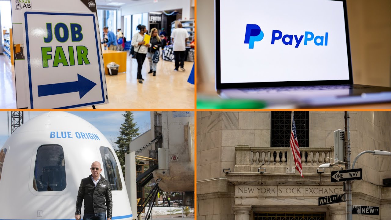 Bloomberg Money Minute: Jobless Claims Hold Low as PayPal and Blue Origin Make Big Bets