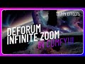 Basic fake infinite Deforum style zoom animation in Comfyui