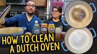 How To Clean A Dutch Oven: Our Results After Testing 3 Different Methods!