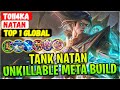 Natan Tank Build, Unkillable Meta Jungler [ Top 1 Global Natan ] T01i4kA - Mobile Legends Build