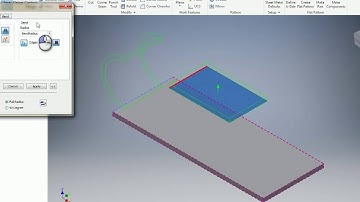 Inventor Sheet Metal Double Bend Option Full Radius