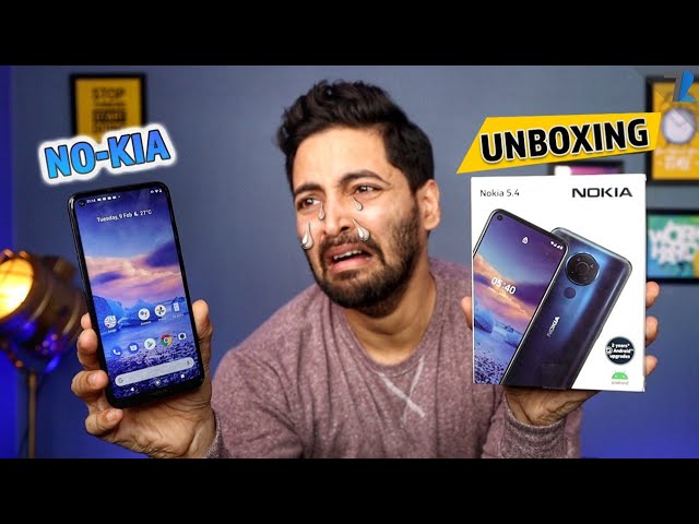 Nokia 5.4 Indian Unit - Unboxing & Hands On 👴