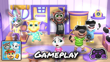 My Talking tom friends 2 (gameplay)Universo dos Games 🎮 