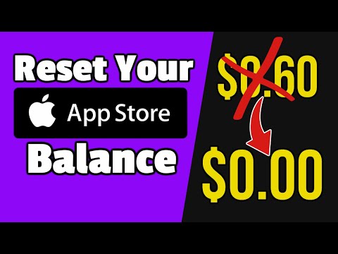 Reset Appstore Balance to auto_yt_post_content.00 | Clear Appstore balance to change country