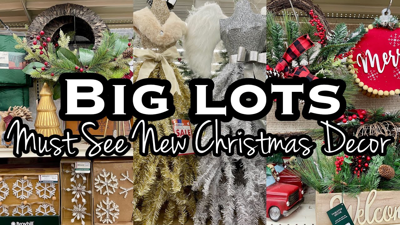 *MUST SEE* BIG LOTS Christmas Trees & Decor 2021 • SHOP WITH ME - YouTube