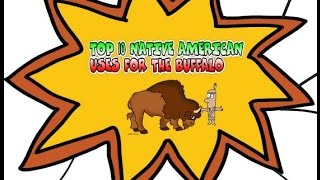TOP 10 NATIVE AMERICAN USES FOR THE BUFFALO