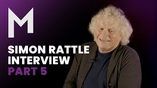 Interview with Sir Simon Rattle #5: Moving from LSO to Bavarian Radio Symphony Orchestra |Marquee TV