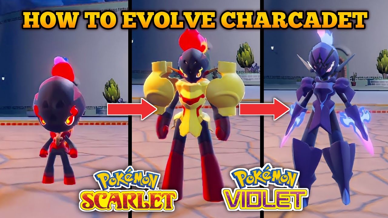 How To Evolve Charcadet In Pokemon Scarlet and Violet - YouTube